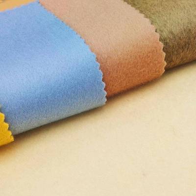 9毛0羊10驼绒双面羊面料绒秋0021060冬高支毛呢双呢面粗纺大衣呢