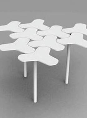 浙属江家具工直厂销木金茶几实木家具实木贴皮皮原木日HIT式茶桌