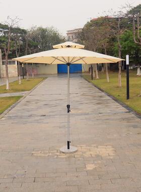 J伞6D户外遮阳伞摆摊大伞插桌子中间伞可印lF76SMH6HAogo广告伞3