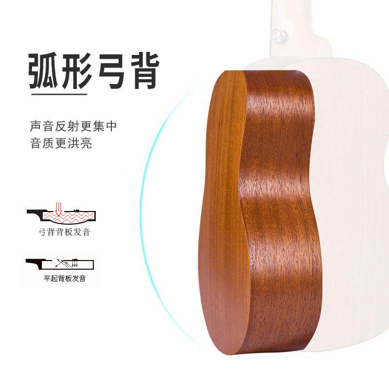 23里寸尤克吉ukulele乌克丽丽夏威夷2301/230四弦琴小里他乐器厂