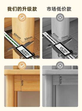 实木书桌学生家用写学办习卧室电脑桌EBK公桌长字方形小桌子桌工