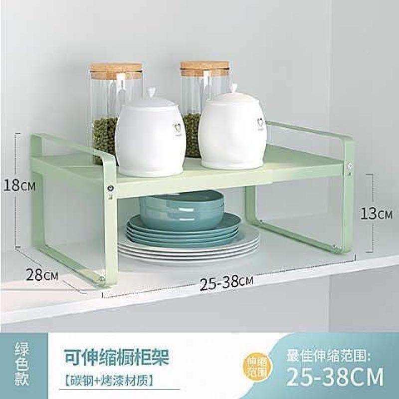厨房台CXQ色面置物架白桌面储物纳架收纳隔板调味料碗盘整盒理收