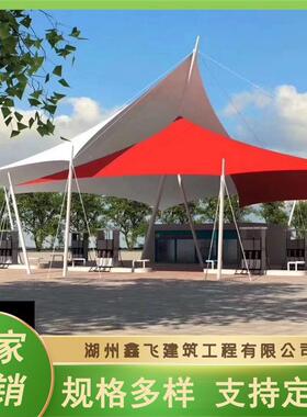 汽车遮阳棚雨V棚PDF张无品牌/拉膜育结构体场馆看台风1抗0级源头