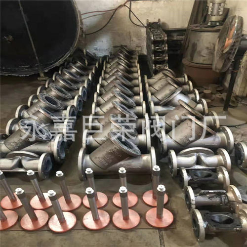 Y型法兰全衬胶过滤器DN40WCB