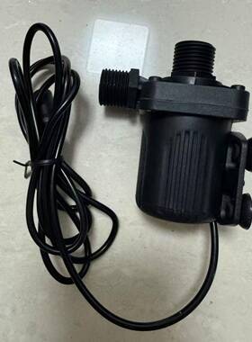 12伏无电机水泵高耐温水循环管专刷用泵直流电人潜工抽水泵RYM国