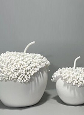 简约现代异d型陶瓷花器摆件样板间售楼处展示柜客厅几何抽象装饰