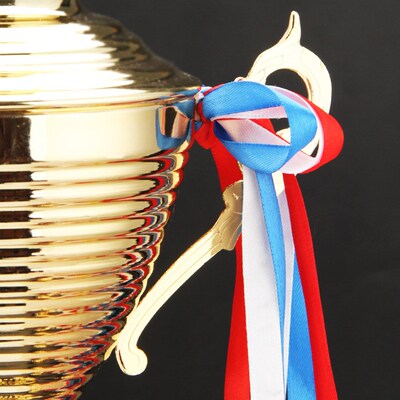 大号四柱奖杯单位企业大型跆拳道E比赛奖杯嘉奖用品加印公司名