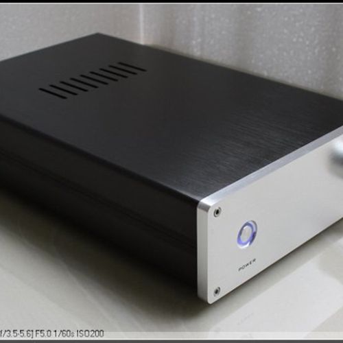 全铝系列TDA7293(TDA7294)功放机成品机  电脑功放 带保护电路