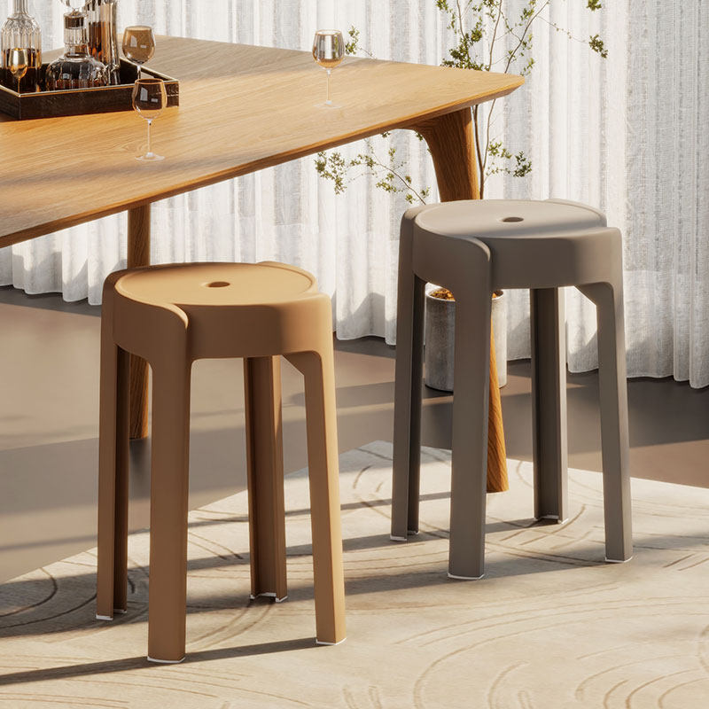 风车凳家用加厚塑料凳子现代简约可叠放高K板凳结实耐用塑胶旋风