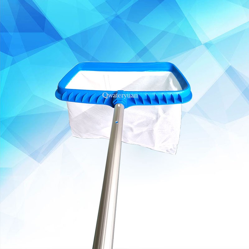 乾泳源泳池清洁工具加密深水叶网鱼池捞网伸缩杆泳池清扫设备配件
