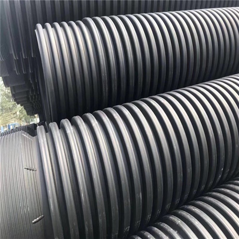 唐山丰润HDPE双壁波纹管D300公路雨水管市政排污管排水管天津京通