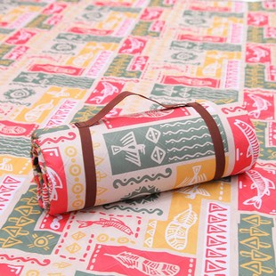 波西米亚超声波野餐垫户外露营防潮垫便携草坪垫春游踏青垫子