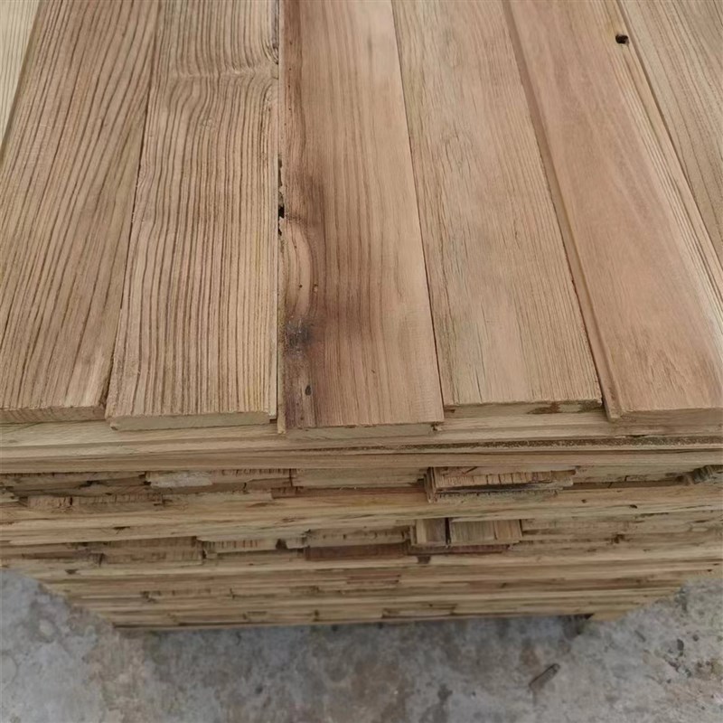 老榆木风化墙面板楼梯踏步复古怀旧吊顶民宿装修地板桌面老门板