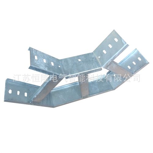 供应梯式桥架弯通 铝合金大跨距梯式水平桥架弯通 桥架配件