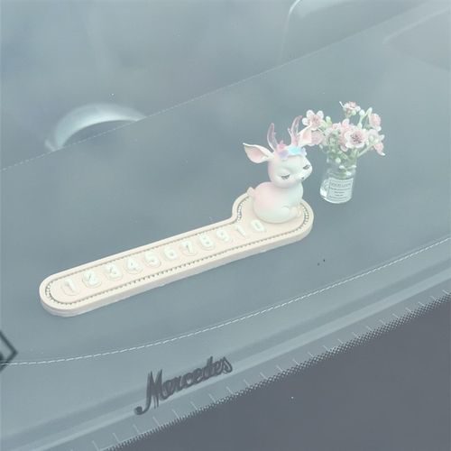 车载临时停车挪电话免粘号码牌隐藏式汽车创意移车内停靠用品摆件