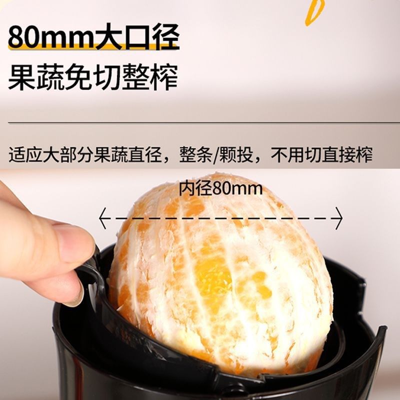 榨汁机家用渣汁分离水果小型多功能慢磨果肉全自动原汁机炸果汁机