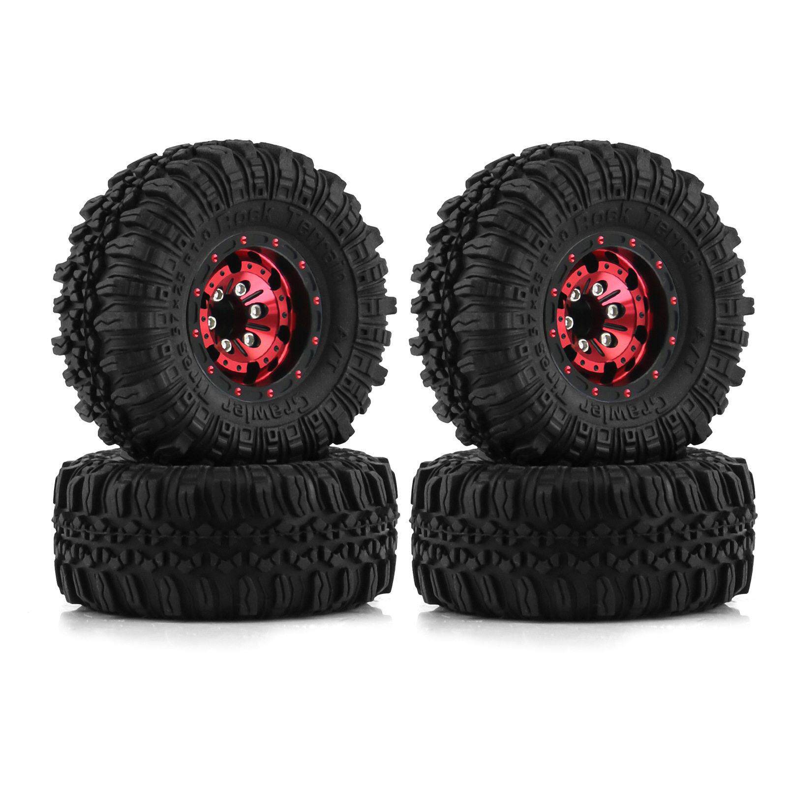 RS红蜘蛛1/18攀爬车TRX4M路虎烈马 SCX24 FMS1.0英寸轮胎轮毂R148
