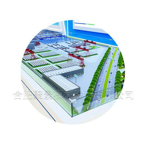 工程梁场动态沙盘模型定制 智慧工地施工仿真沙盘厂家设计制作
