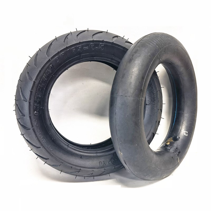 49CC迷你摩托车小跑车轮胎后110/50-6.5前90/65-6.5内外胎真空胎