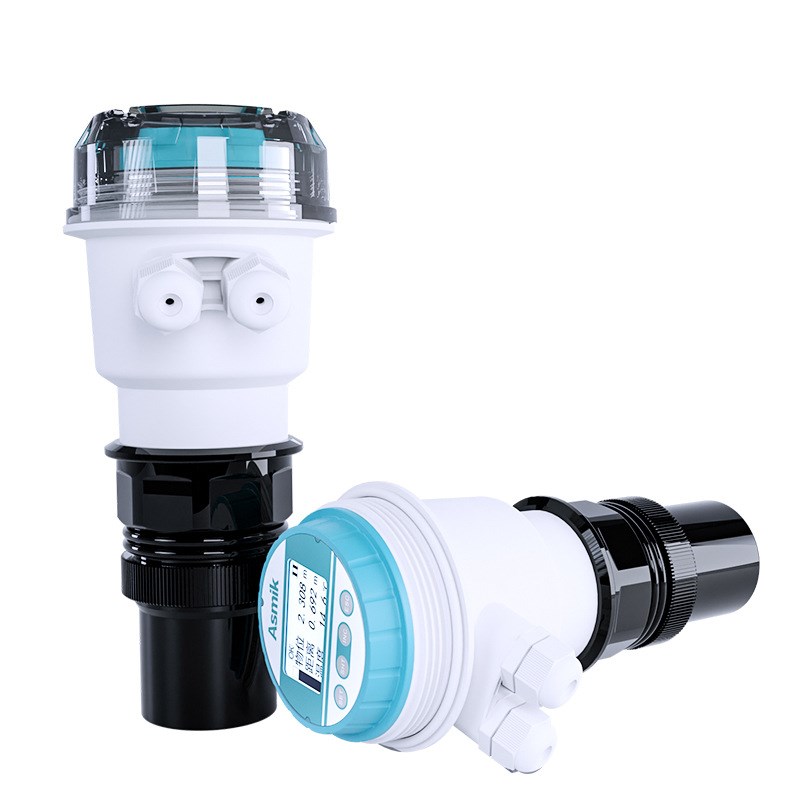 米科非接触式河道水位计变送器液位传感器防腐一体式超声波液位计