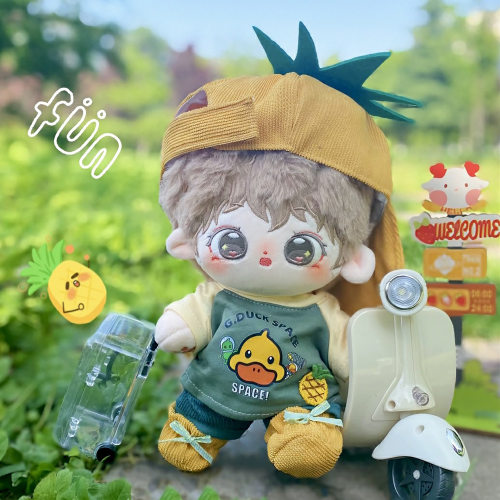 20cm娃衣棉花娃娃衣服玩偶公仔的小配件挂饰着替可爱男娃鞋子