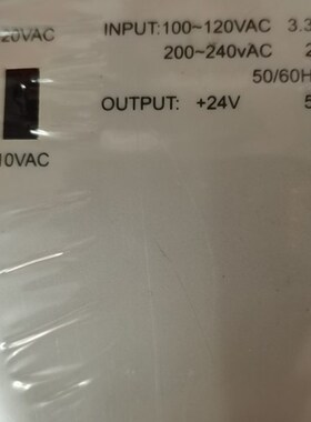 DR-120-24 卓一TOONE 开关电源120W24V5A 轨道式导轨安装 DR12024