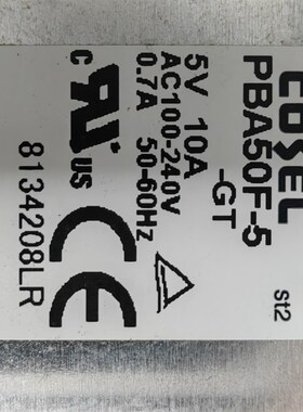 PBA50F-5 PBA50F 原装二手 日本COSEL开关电源 PBA50F-5-GT 5V10A