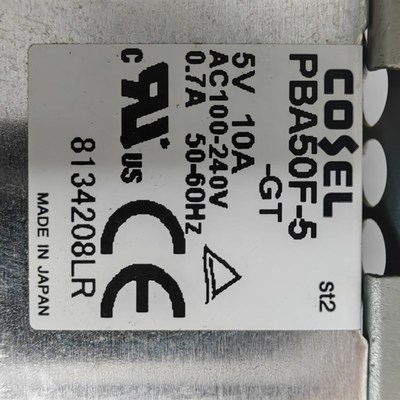 PBA50F-5 PBA50F 原装二手 日本COSEL开关电源 PBA50F-5-GT 5V10A