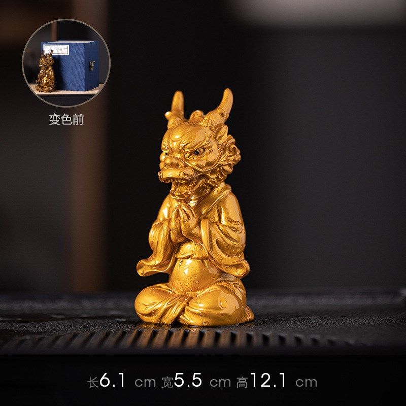 变色茶宠摆件生肖祥龙茶室茶桌茶盘精品可养茶道茶玩茶具配件礼品,餐饮具,茶宠摆件,淘宝优惠券,粉丝福利购,淘宝优惠卷
