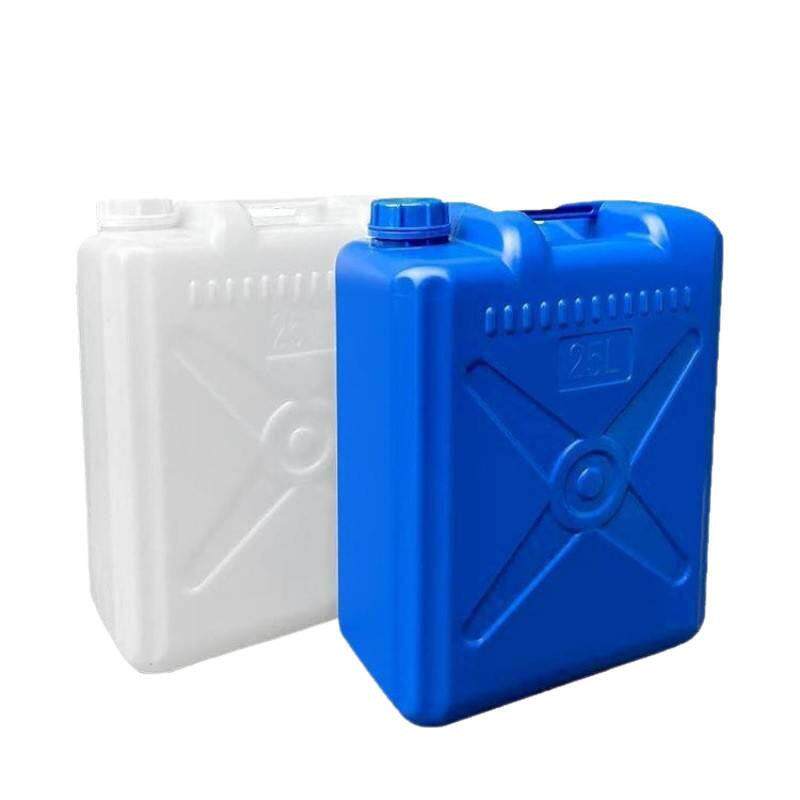 加厚长方形扁水桶25kg塑料桶手提式扁桶油桶大容量家用扁形储水桶图片