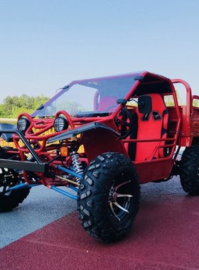 厂家直销四轮越野卡丁农夫车带斗载货农用车全地形UTV沙滩摩托车