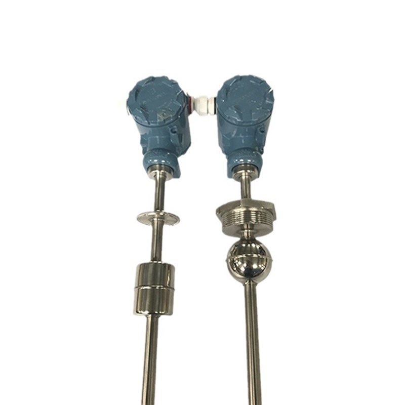 投入式浮球液位变送器 0-50mm干簧管液位计 杆式液位变送器