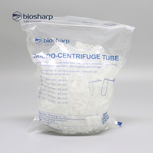 包 M1.5ml尖底连盖离心管EP管微量doff管500支 Biosharp白鲨BS