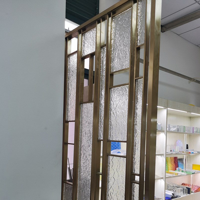 厂家直销实心玻璃砖彩色水晶砖酒吧吧台玻璃办公墙面隔断气泡玻璃