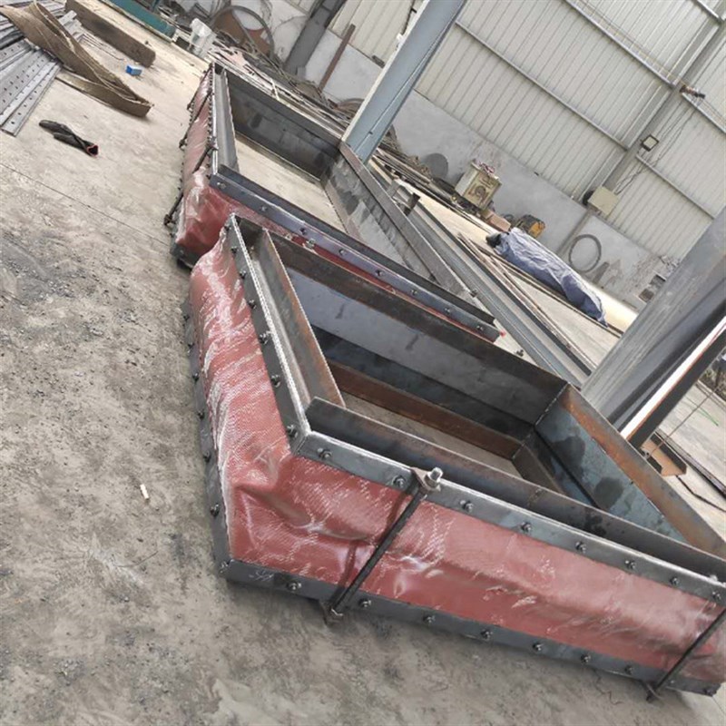 非金属补偿器厂家 矩形圆形烟风道法兰非金属膨胀节 风机软连接