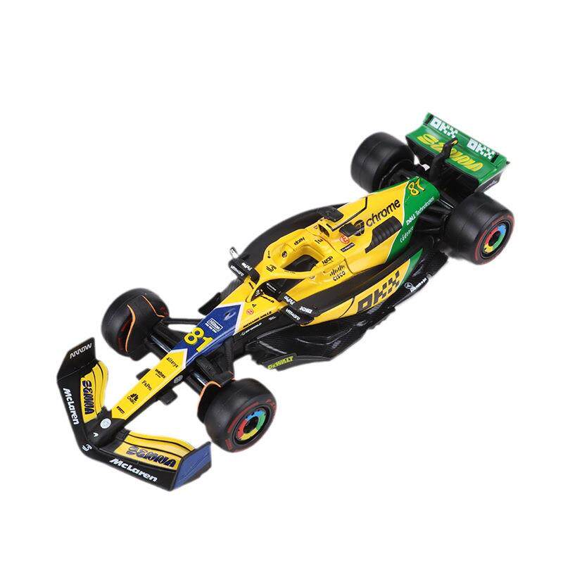 比美高1:43F1赛车 车模MCL38 迈凯伦2024 仿真合金汽车模型方程式
