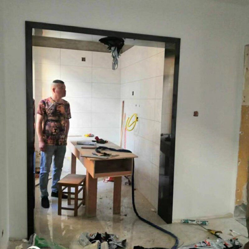 不锈钢门套窗套门框包边条圆弧形C拱门形电梯门金属装饰地脚线定