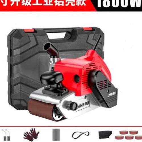 砂带机砂带e打磨机手提式砂带机家用小型台式木工磨光机平面砂光o