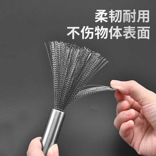 【比钢丝球好用】不锈钢锅刷厨房专用F长柄刷锅神器洗锅刷子刷锅