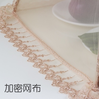 饭菜罩子餐桌台罩盖m菜罩防尘折叠遮菜伞罩长方形防蚊大号剩菜纱