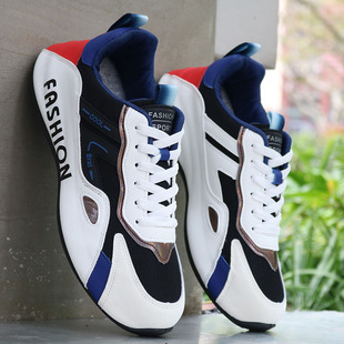 男鞋2023春g秋季新款运动鞋韩版男士休闲鞋潮防臭内增高6cm跑步鞋