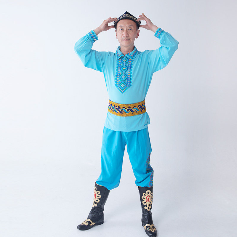 麦西莱依新疆维族民族舞蹈服表演少数民族服装成人艺考演出服套装