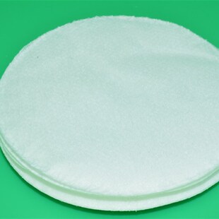 无纺布静电棉9CM白色圆形防尘过滤棉圆型J棉垫滤片滤纸垫7cm虑棉