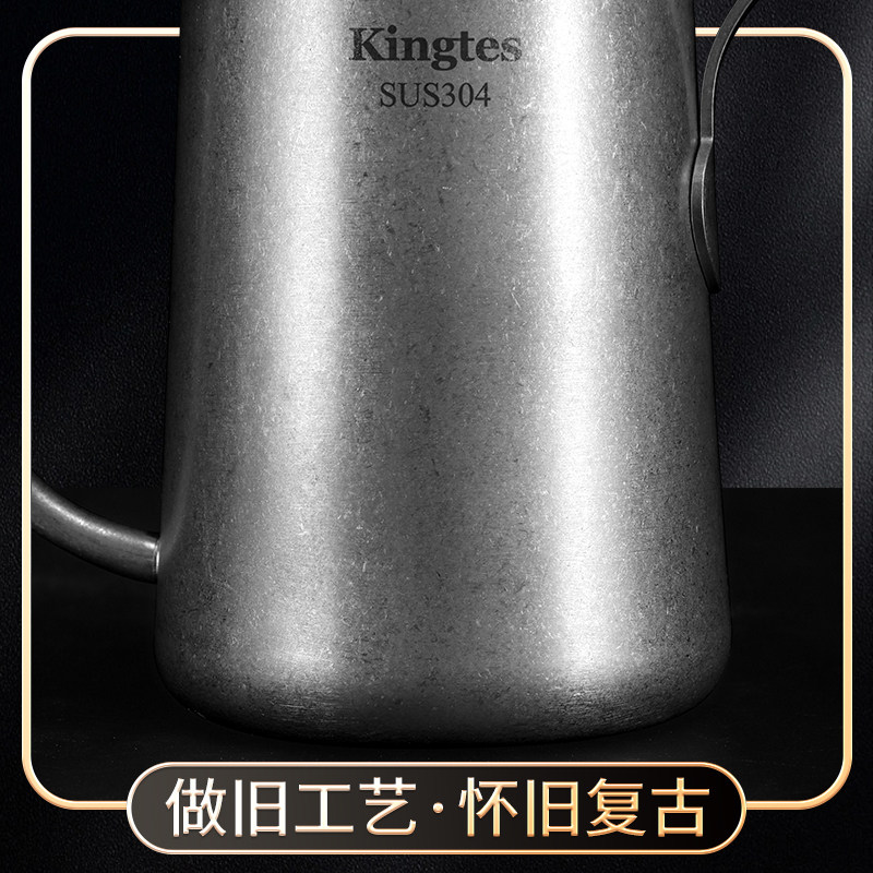 304不锈钢f手冲咖啡壶家用煮咖啡挂耳长嘴水壶冲泡细口壶咖啡器具
