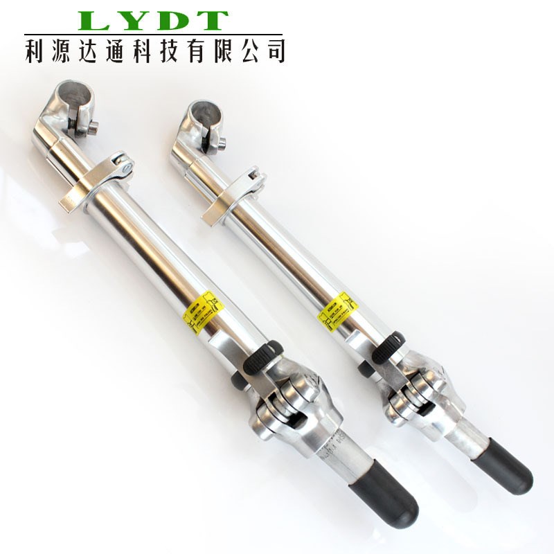 铝折叠把立可调节前叉处22.2/25.4折叠立L管 电动车自行车折叠把