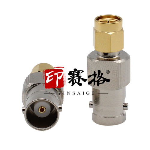 高品质BNC转SMA转接器BNC-SMA-JJ-JK-KK互转6GHZ硬金款灌胶Q9-SMA