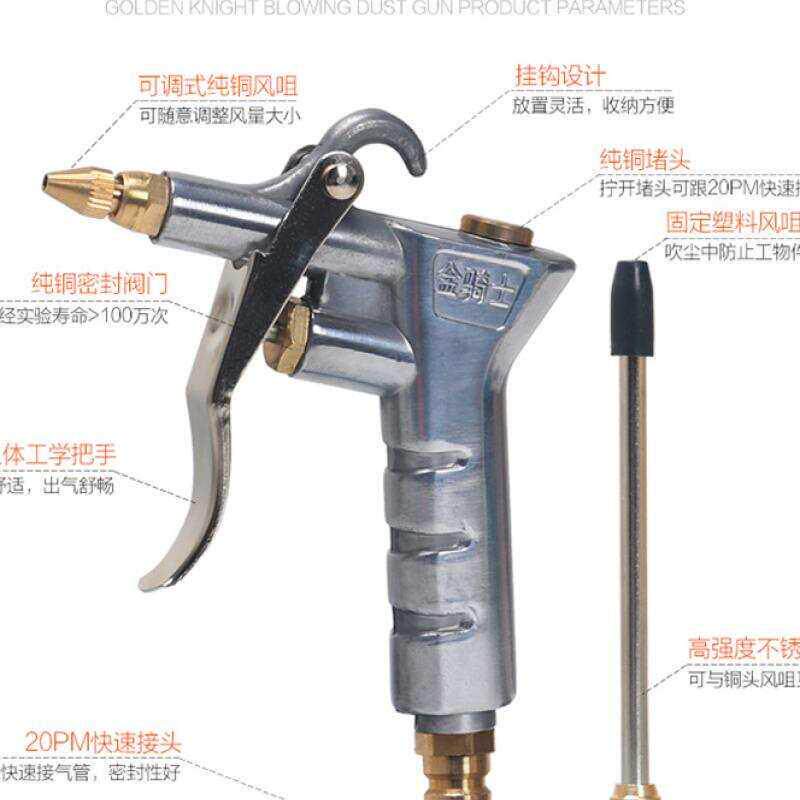 高压喷头吹风发动机吹气抢喷气泵水家用洗车喷气去污车用大货车