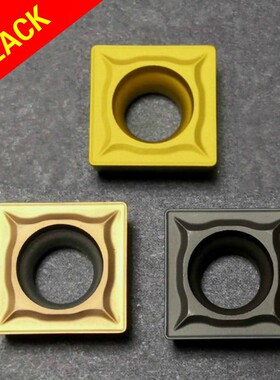 正方形单面用数控刀片SCMT120404/120408-TF RP815加工钢件不锈钢