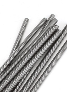 不锈钢丝杆304全牙通丝螺杆牙条细牙M3M5M6M8M10M12M16M1820-M36