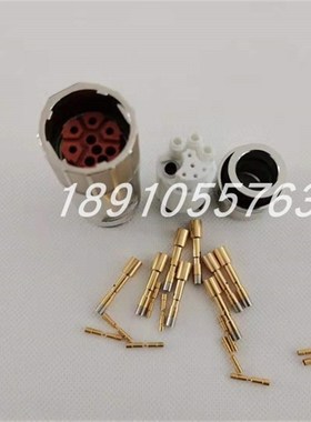 TE 923 INTERC ONTEC BSTA082 动力9芯插头 AB动力电缆插头